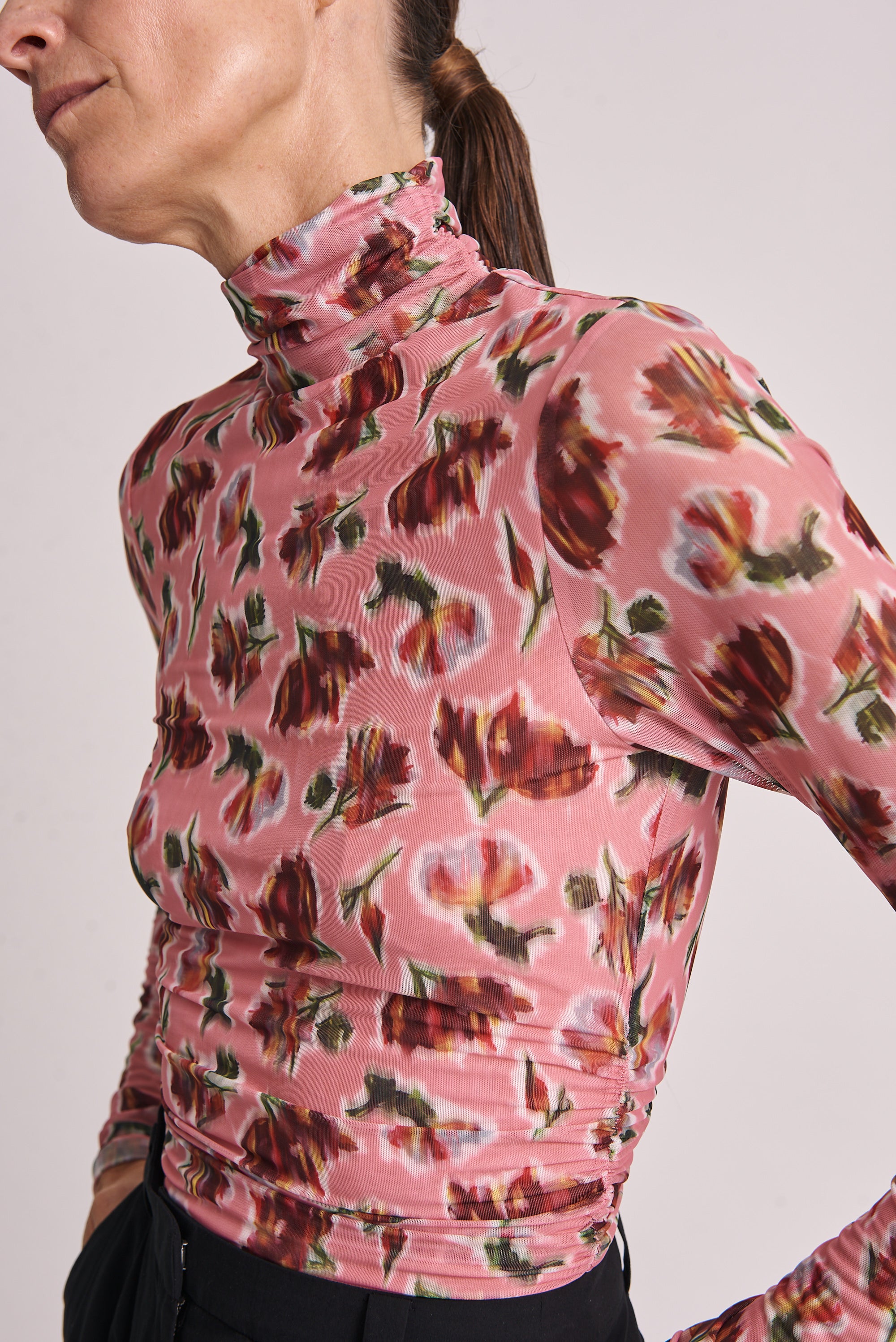 Clementine Top - Geranium Pink