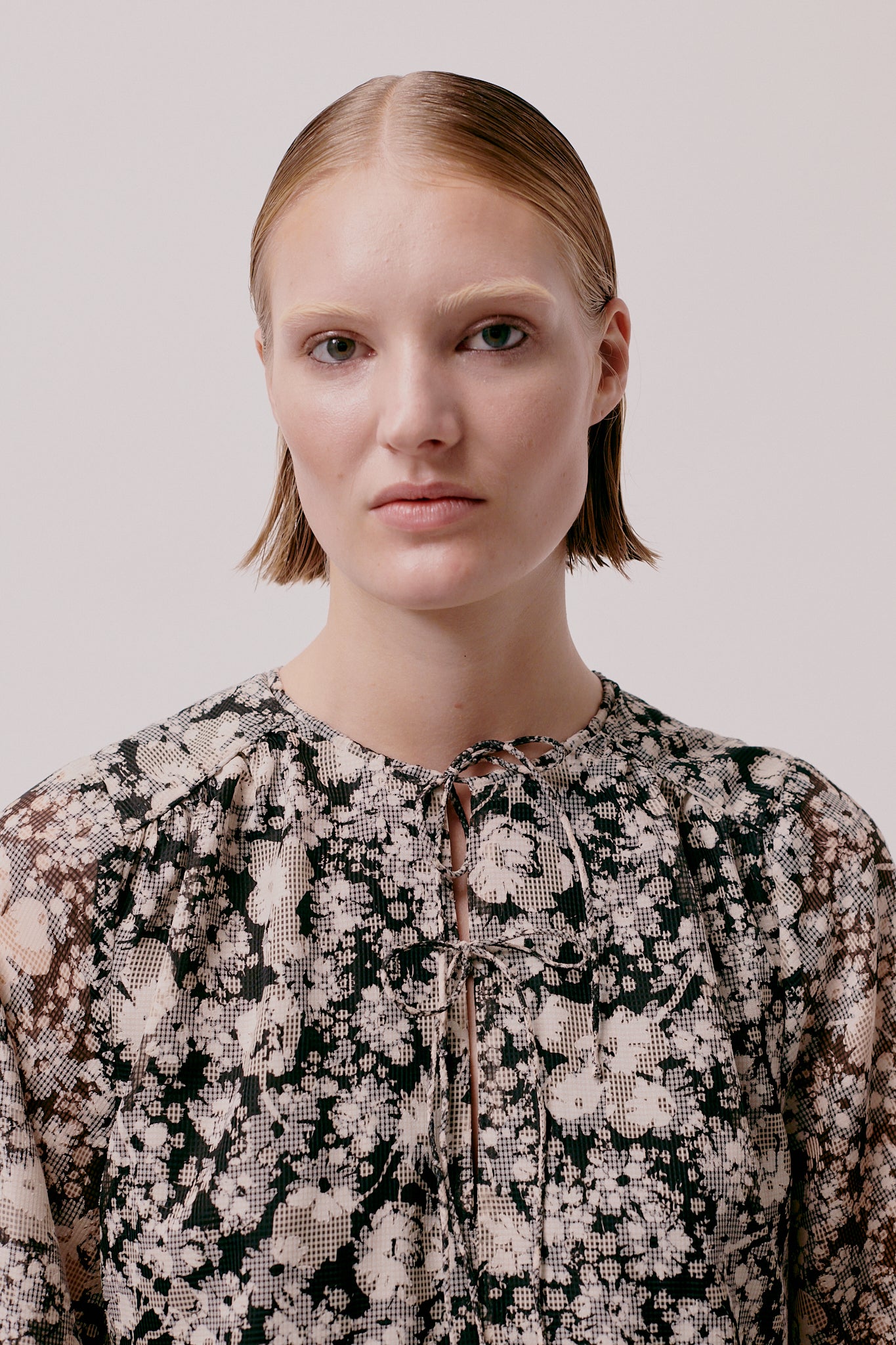 Daisy Dress Black Print
