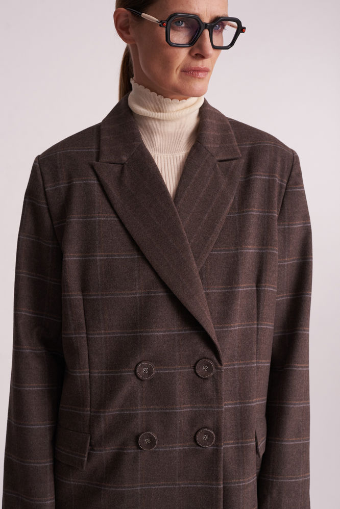 Hofmann Copenhagen Riley Blazer - Pine Bark