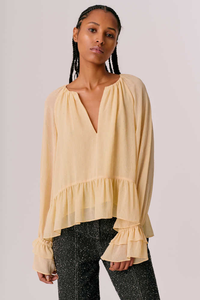 Hofmann Copenhagen Emma Blouse - Butter Cream