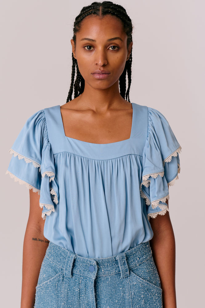 Hofmann Copenhagen Serene Top -Lavender Blue