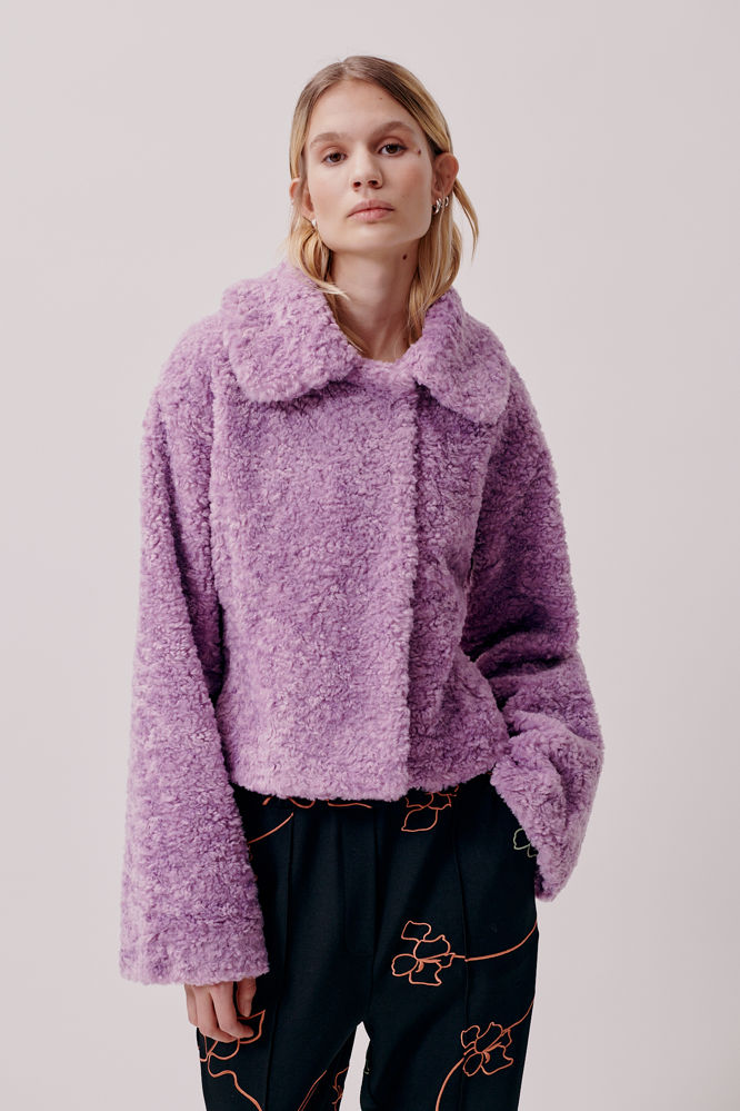 Hofmann Copenhagen Maeva Jacket - Lavender Teddy