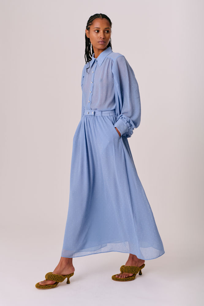 Hofmann Copenhagen Claudia Skirt - Lavender Blue