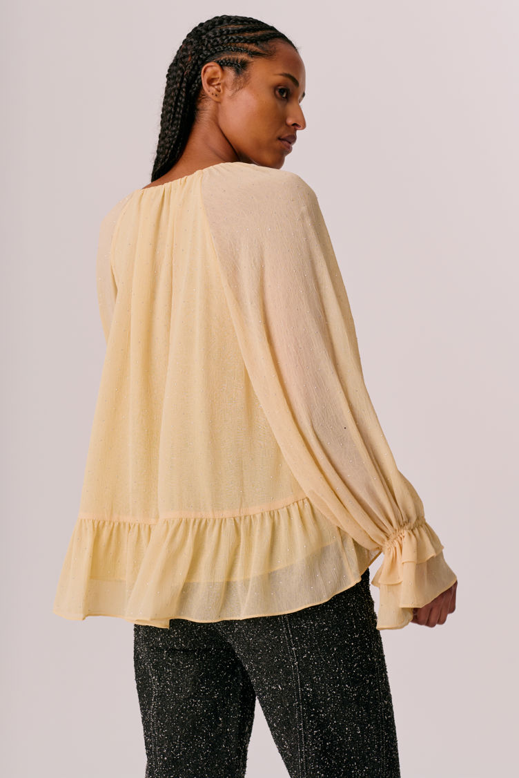 Hofmann Copenhagen Emma Blouse - Butter Cream