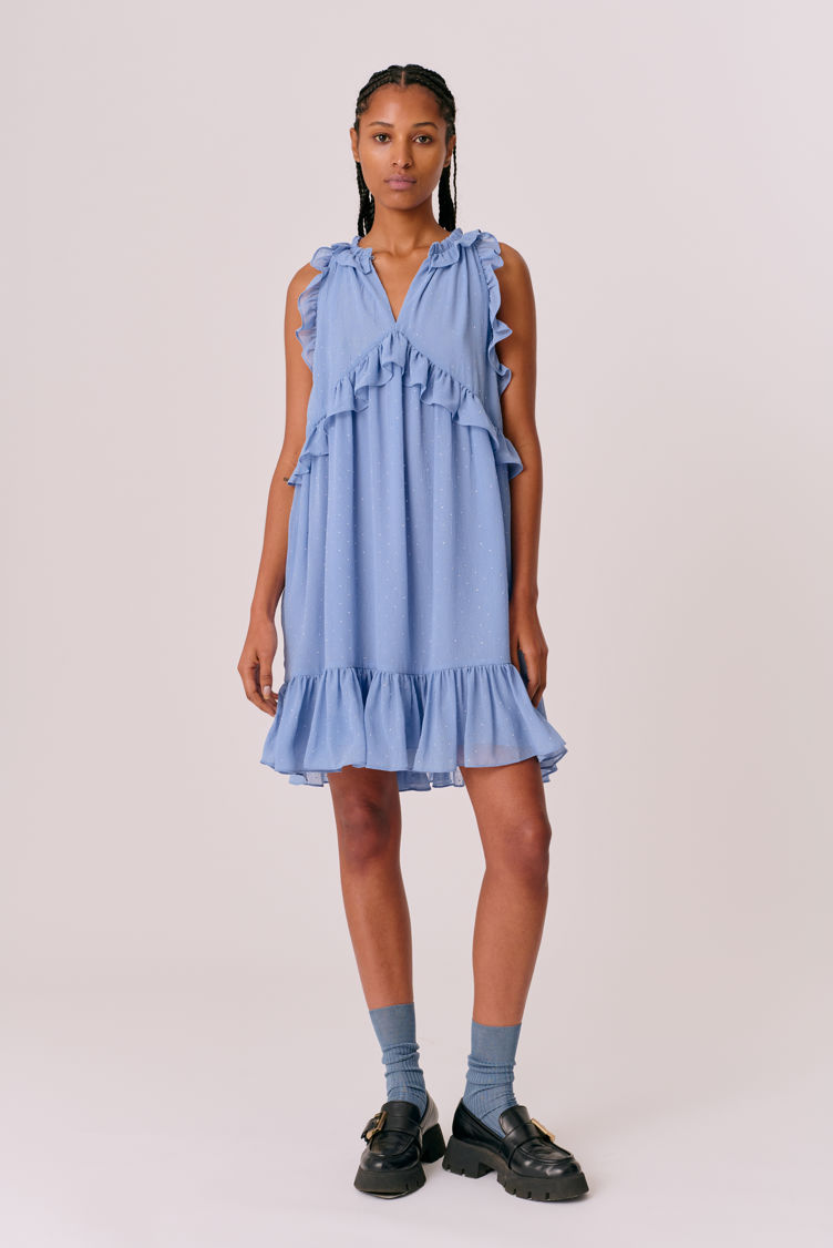 Hofmann Copenhagen Sasha Dress - Lavender Blue