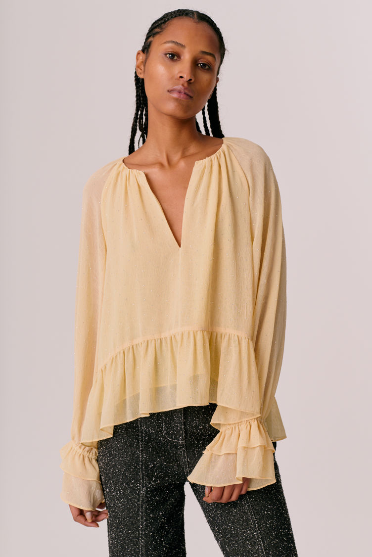 Hofmann Copenhagen Emma Blouse - Butter Cream