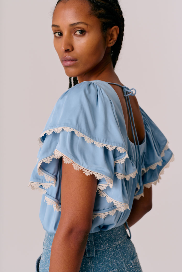 Hofmann Copenhagen Serene Top -Lavender Blue