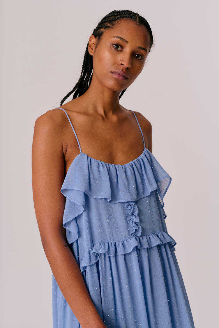 Hofmann Copenhagen Cecily Dress - Lavender Blue