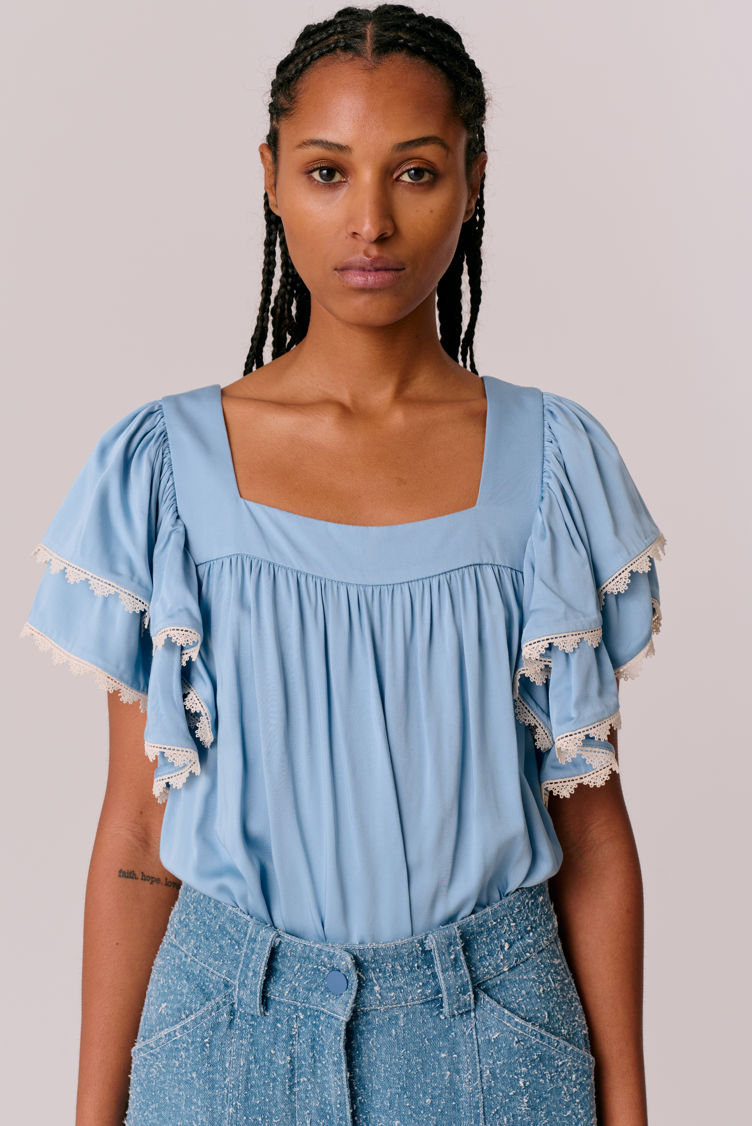 Hofmann Copenhagen Serene Top -Lavender Blue