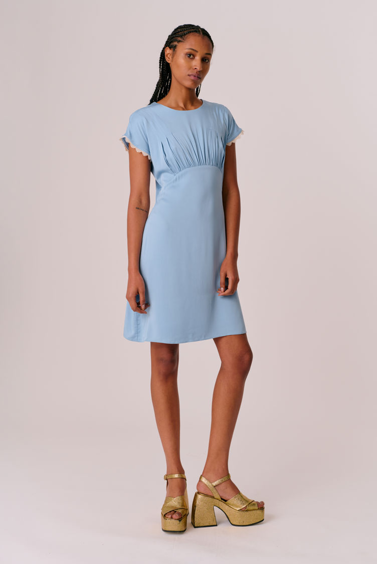 Hofmann Copenhagen Callista Dress - Lavender Blue