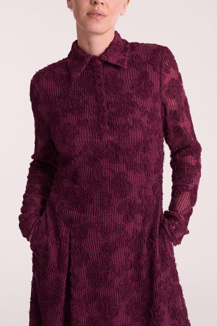 Hofmann Copenhagen Leilani Dress - Burgundy