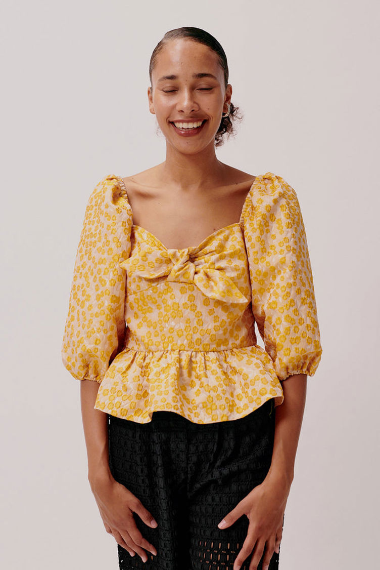 Hofmann Copenhagen Margot Top - Golden Hour