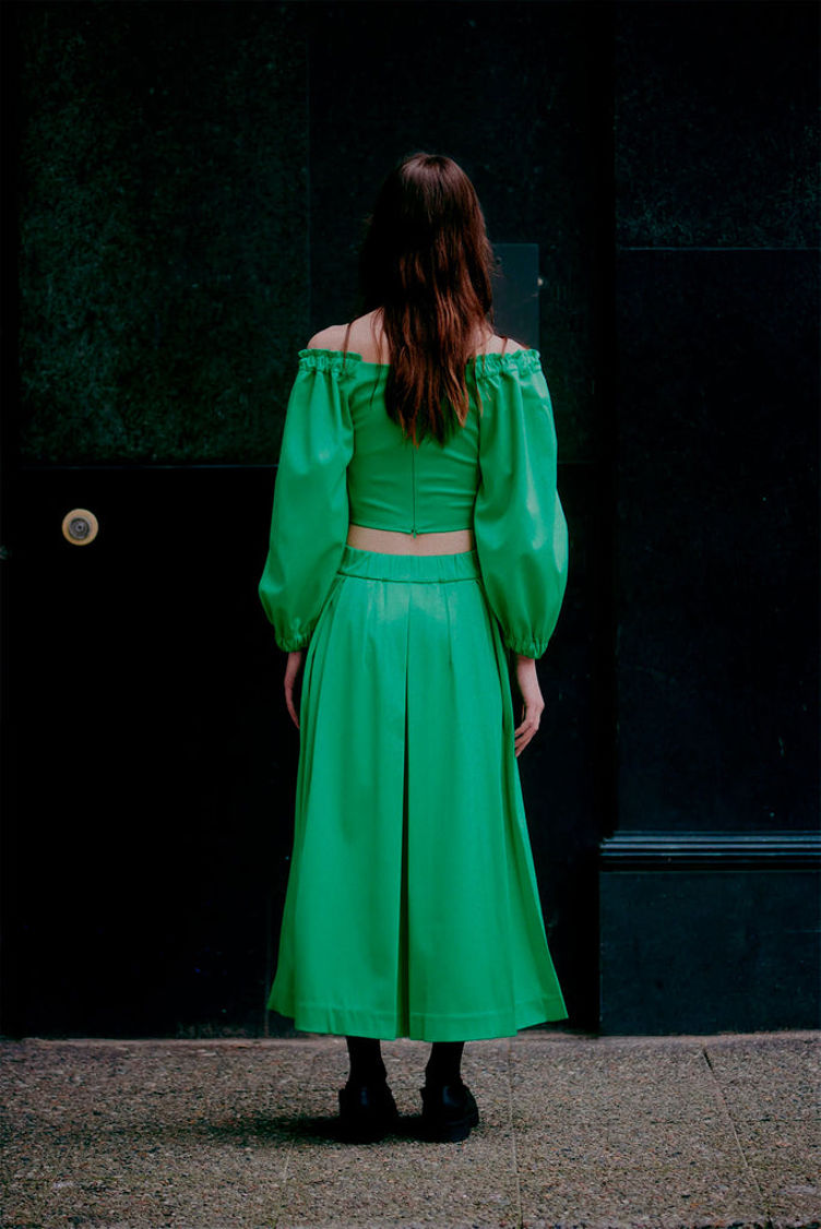 Hofmann Copenhagen Yves Skirt - Emerald