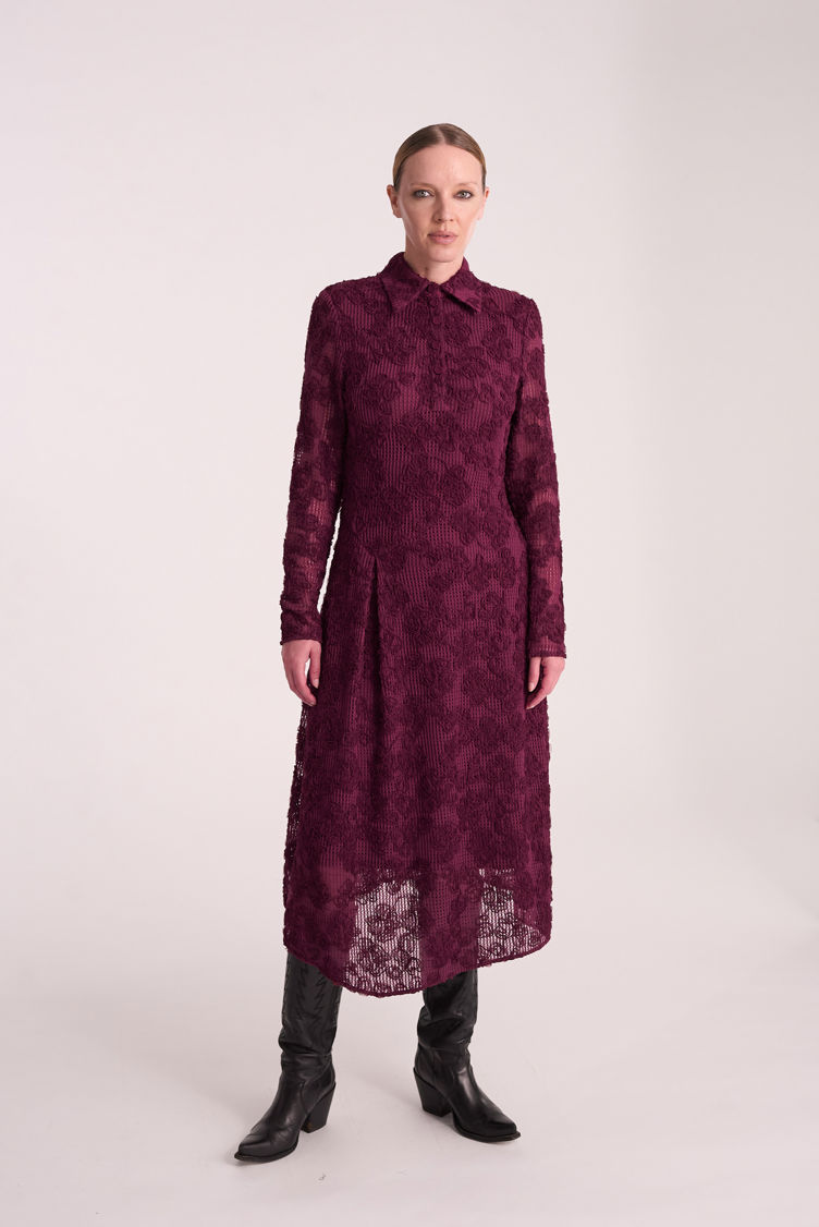 Hofmann Copenhagen Leilani Dress - Burgundy