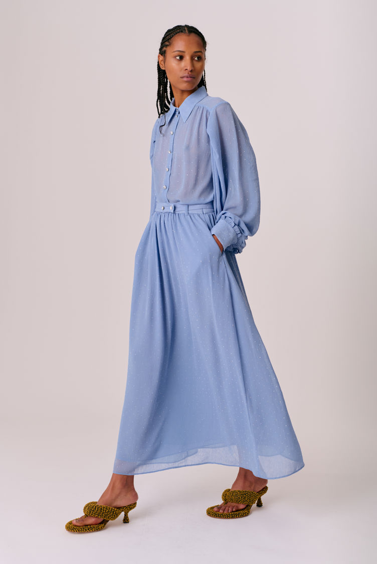 Hofmann Copenhagen Claudia Skirt - Lavender Blue