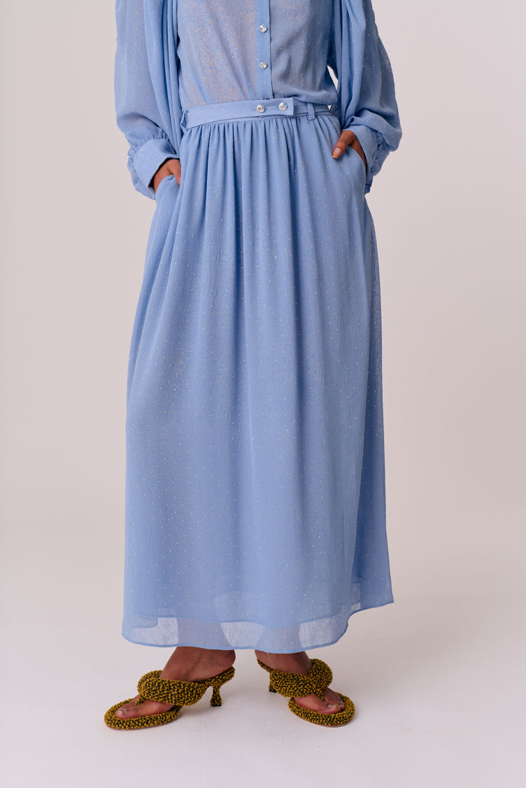 Hofmann Copenhagen Claudia Skirt - Lavender Blue