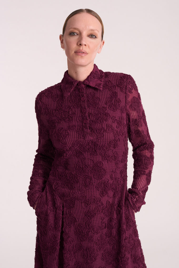 Hofmann Copenhagen Leilani Dress - Burgundy