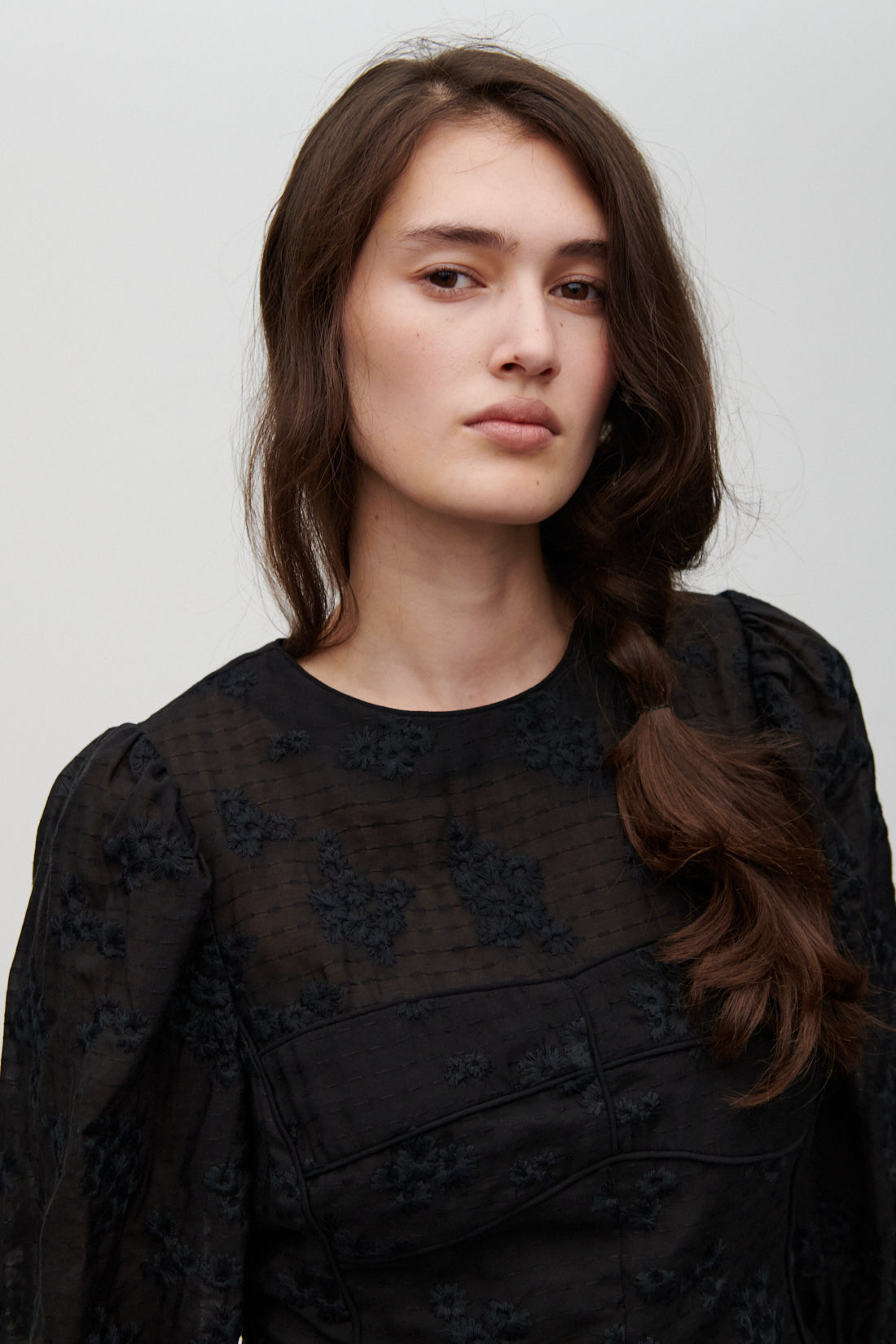 トップス paper Louise blouse/black Louise Blouse – Hofmann Copenhagen