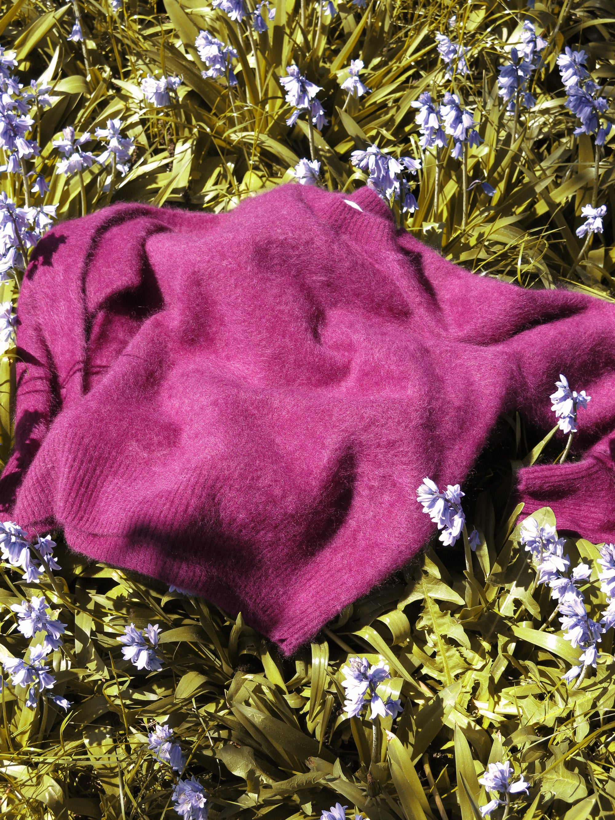 Magenta Cashmere Sweater