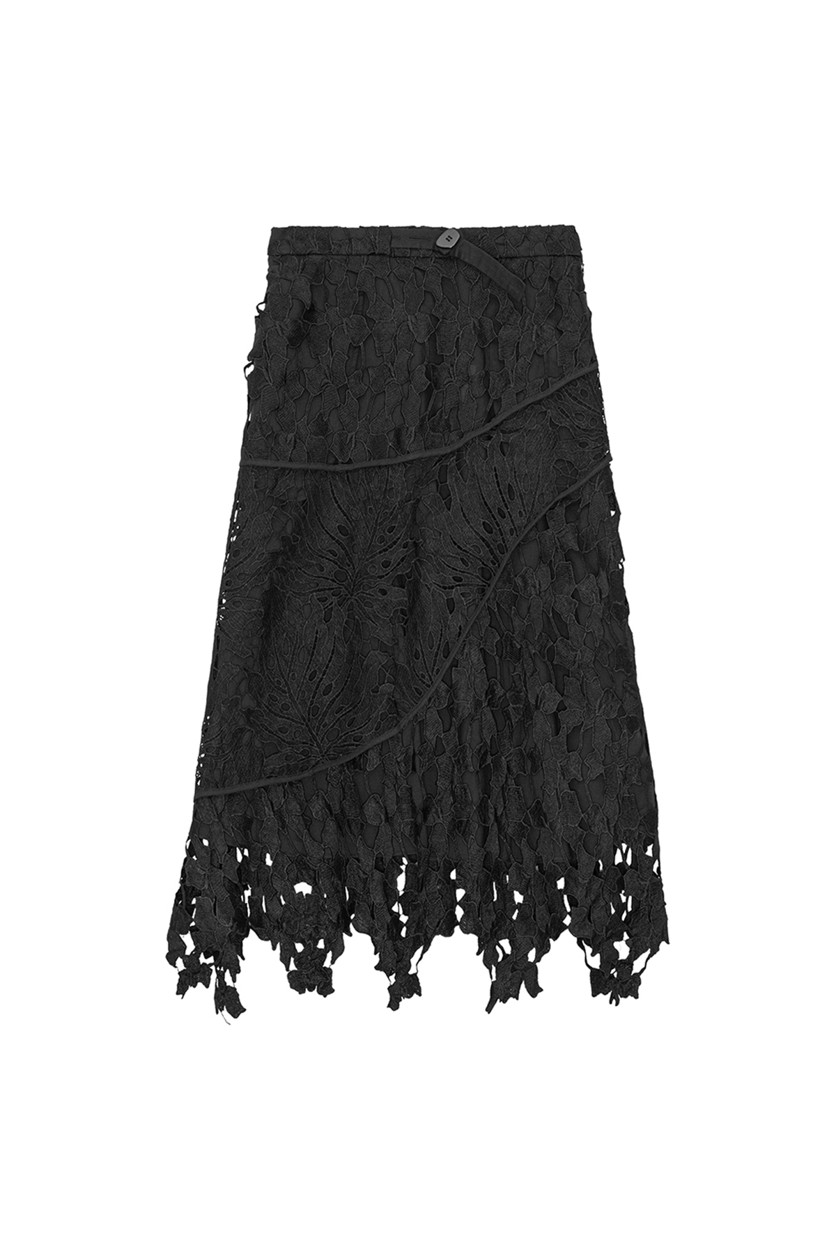 Hofmann Copenhagen Chloe Skirt - Black Heavy Lace