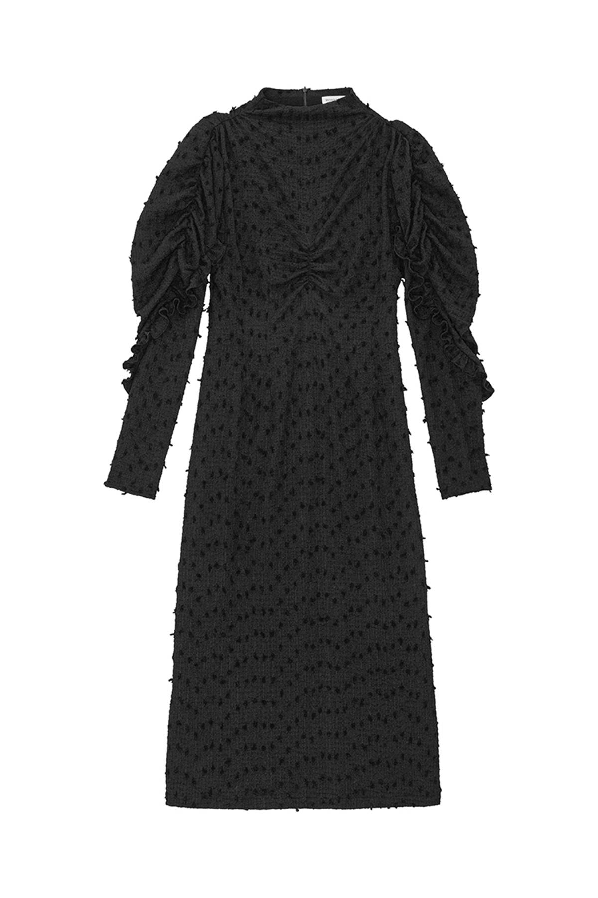 Hofmann Copenhagen Lovetta Dress - Black Stretch Fringe